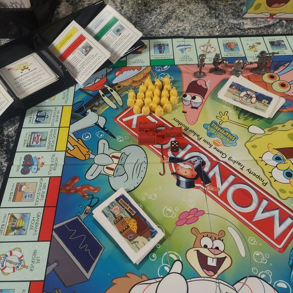 Monopoly Nickelodeon SpongeBob Squarepants by Hasbro Missing Pieces - Picture 3 of 10